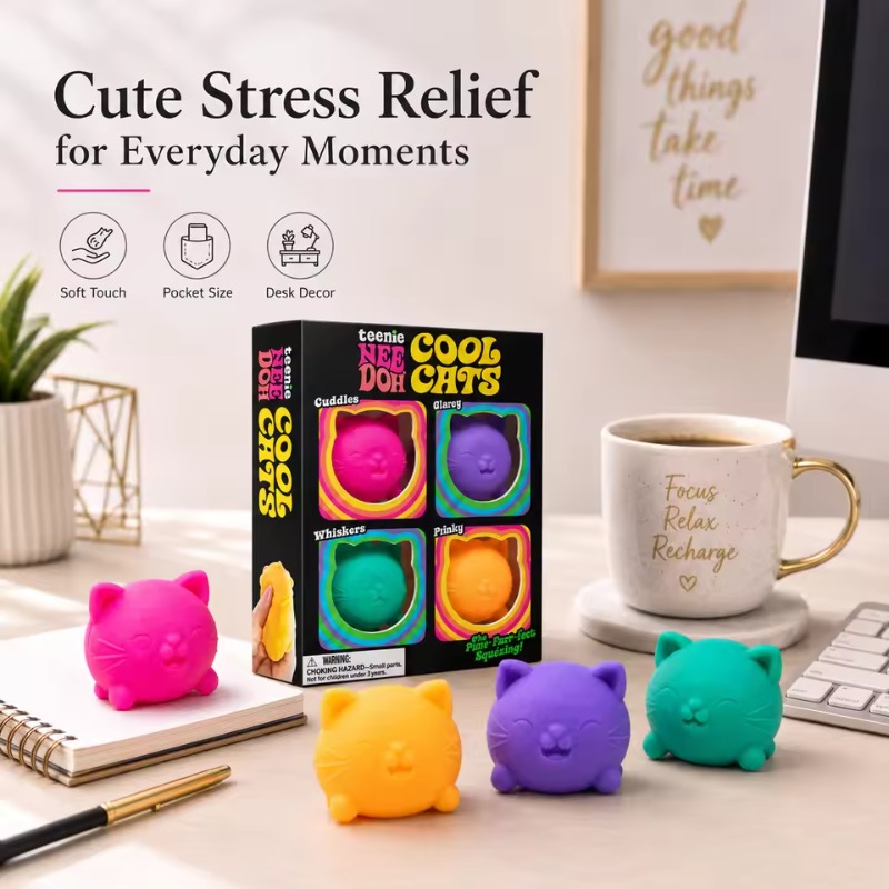Популярный набор Needoh Mini и – обзор и цена Fidget Cube Original