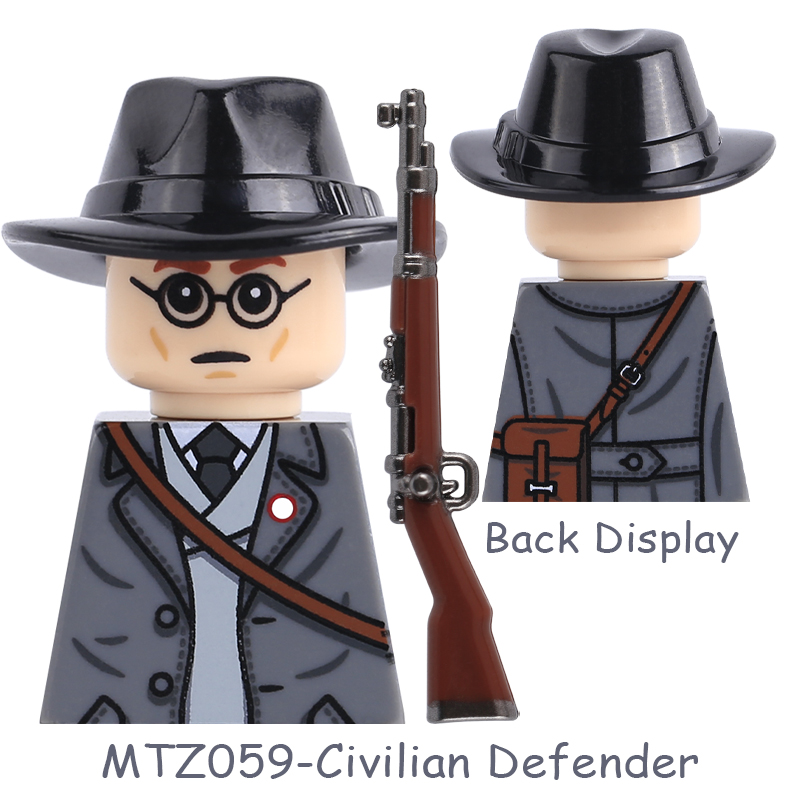 Немецкий исторический солдат,  – обзор и цена Lego Minifigure Holder