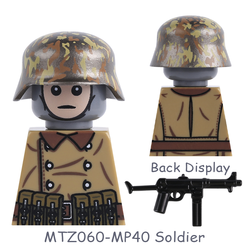 Немецкий исторический солдат,  – обзор и цена Lego Minifigure Holder