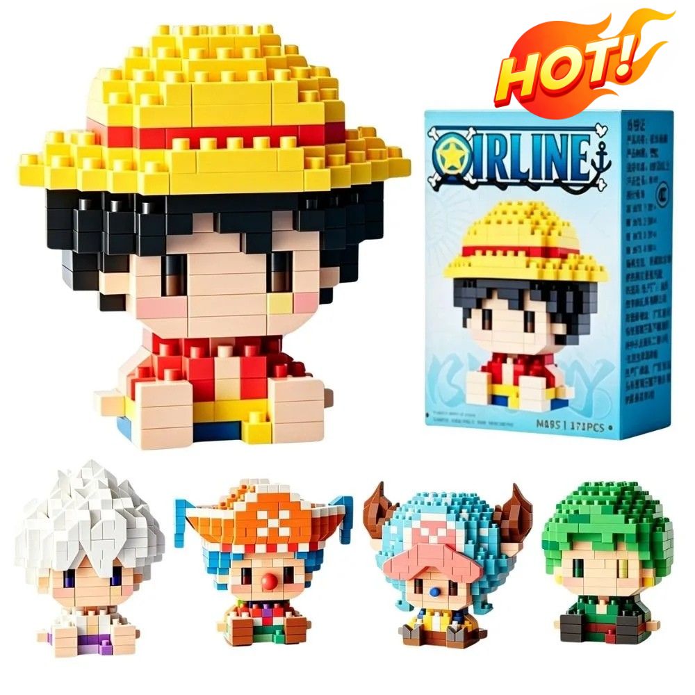 One PIECE Sun God Nika Luffy,  – обзор и цена Building Block Mini