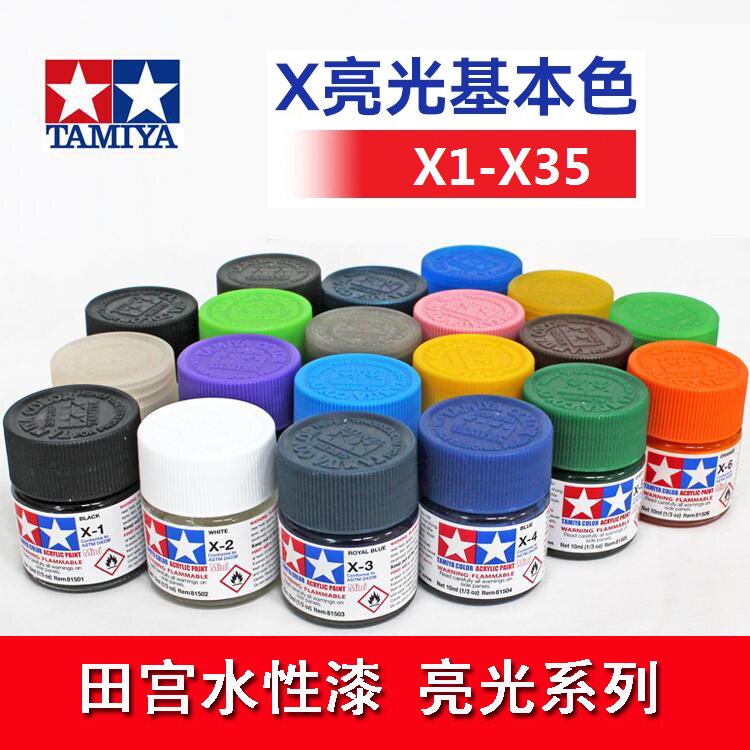 Краска на водной основе TAMIYA – обзор и цена Tamiya Model Paint Set